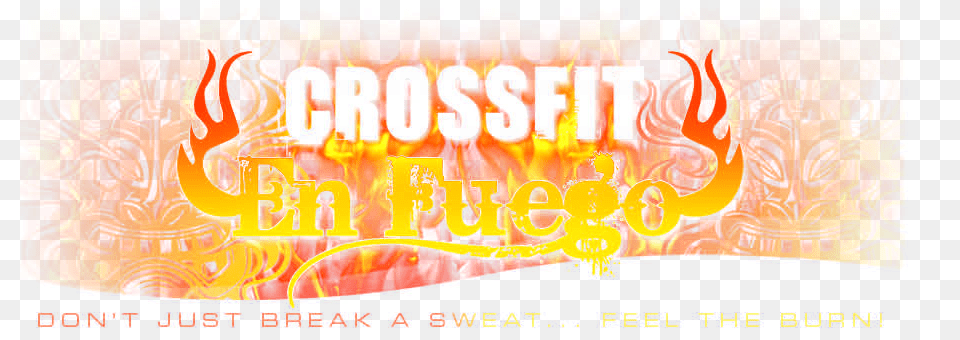 Crossfit En Fuego, Advertisement, Poster, Art, Modern Art Png Image