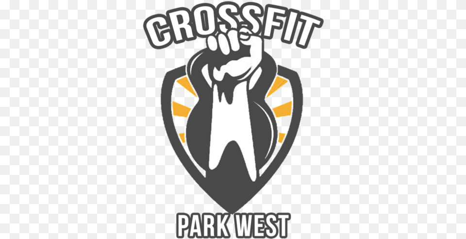 Crossfit Park West Logo No Background Copy Emblem, Body Part, Hand, Person, Adult Free Png