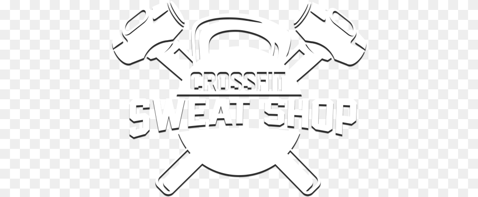 Crossfit Sweat Shop Language, Stencil, Ammunition, Grenade, Weapon Free Png Download
