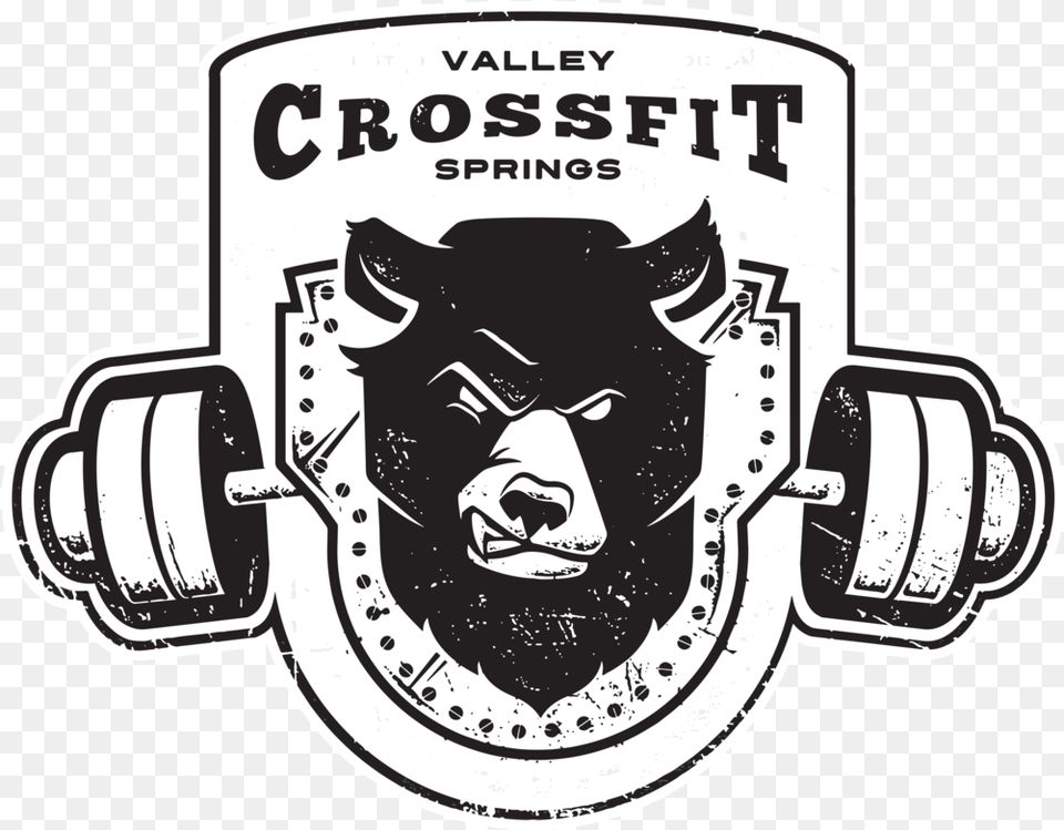 Crossfit Valley Springs Automotive Decal, Sticker, Logo, Photography, Face Png Image