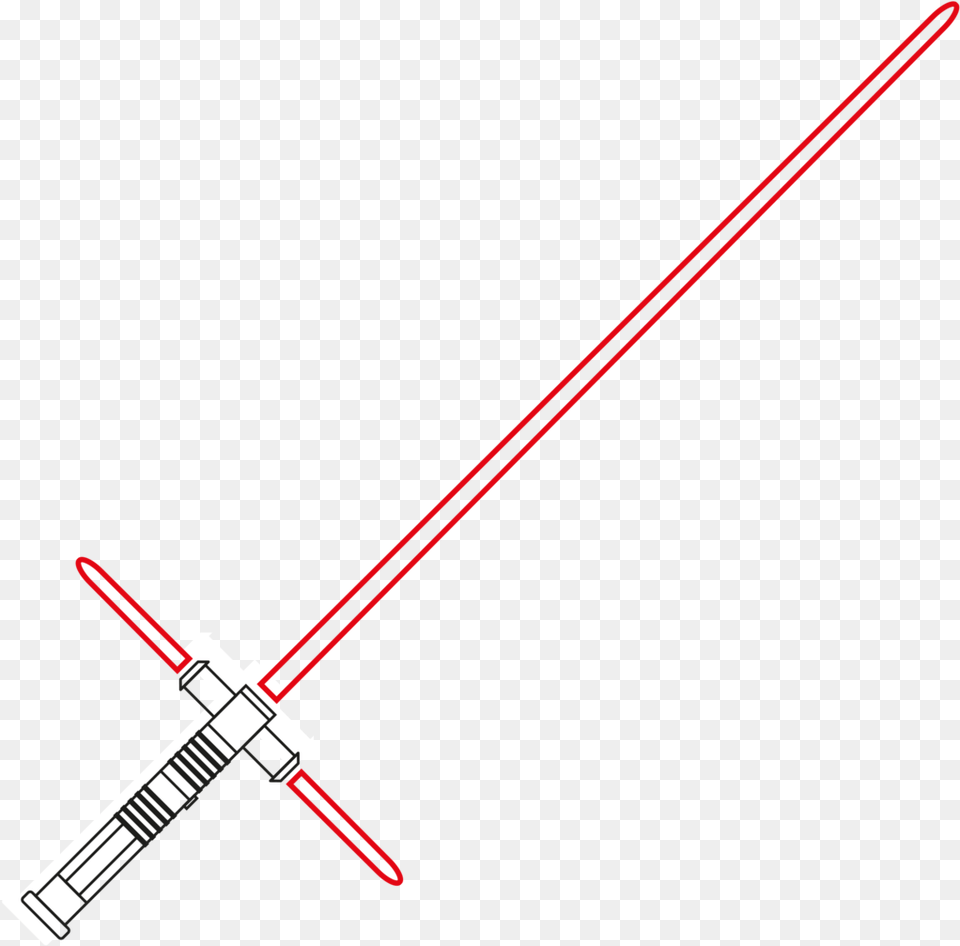 Crossguard Lightsaber, Laser, Light, Sword, Weapon Png
