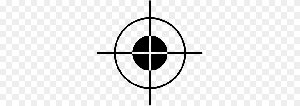 Crosshair Gray Png Image