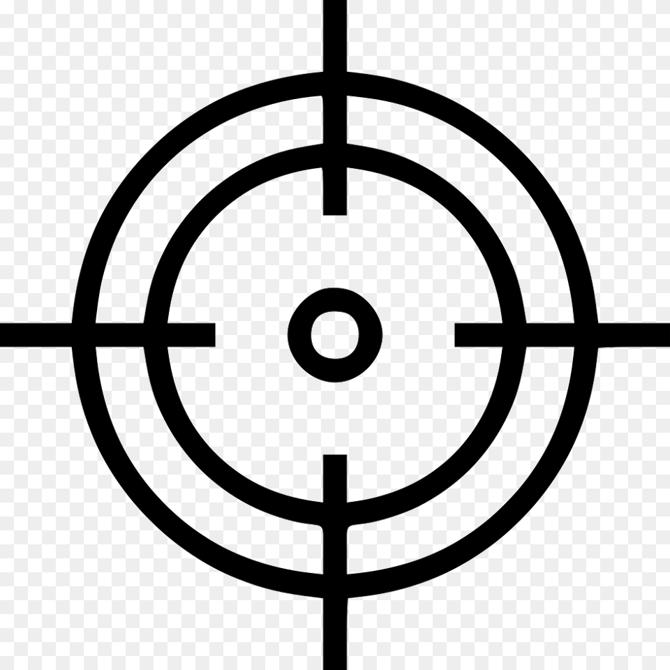 Crosshair Aim Shoot Target Goal Hit Icon Free Download, Gun, Shooting, Weapon Png