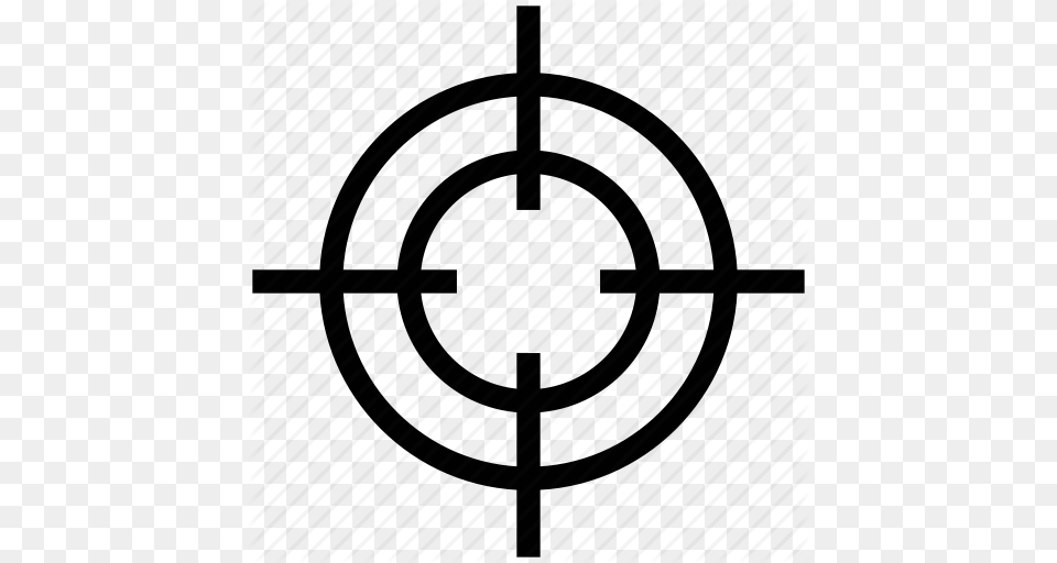 Crosshair Gun Sight Reticle Rifle Scope Scope Target Icon Png