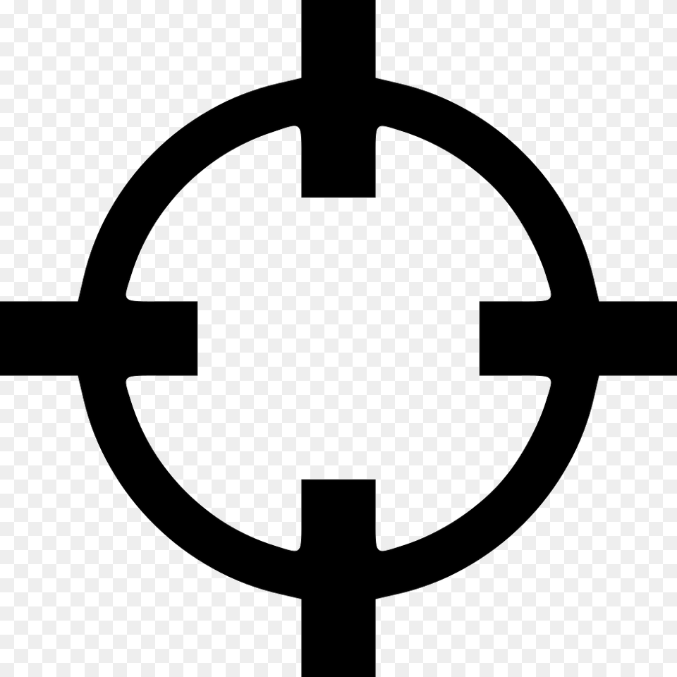 Crosshair Icon Cross, Symbol Free Png Download