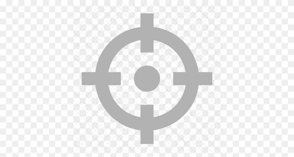 Crosshair Icon Lotus Temple, Machine, Spoke Free Transparent Png