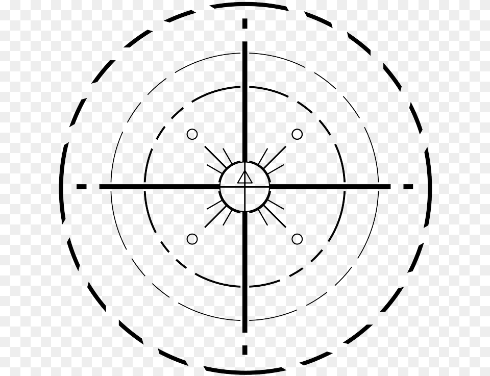 Crosshair Lineart Transparent Circle, Cad Diagram, Diagram, Spiral Free Png