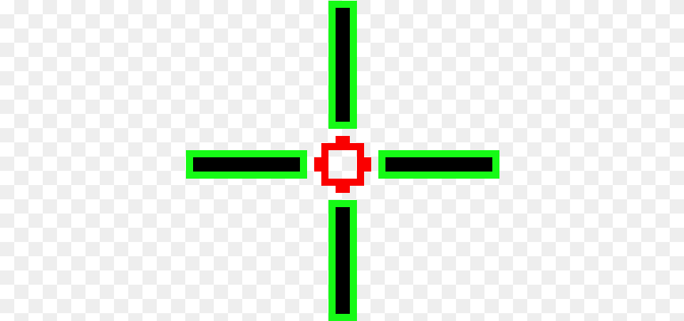 Crosshair Pixel Art Png