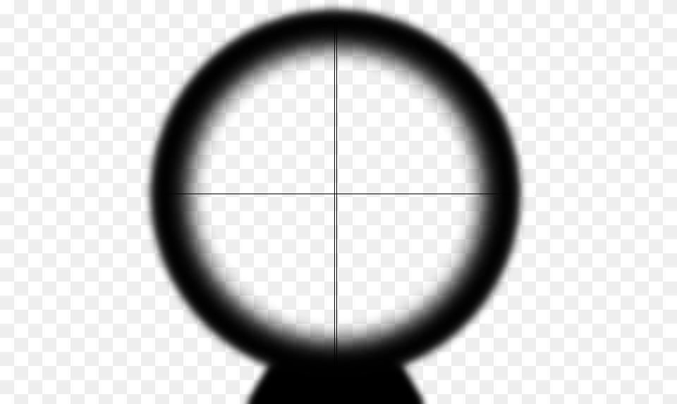 Crosshair Real Sniper Circle, Sphere, Astronomy, Moon, Nature Png Image
