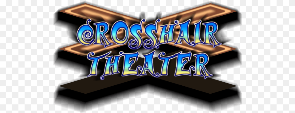 Crosshair Theater Logo Graphic Design, Dynamite, Weapon, Art, Text Png