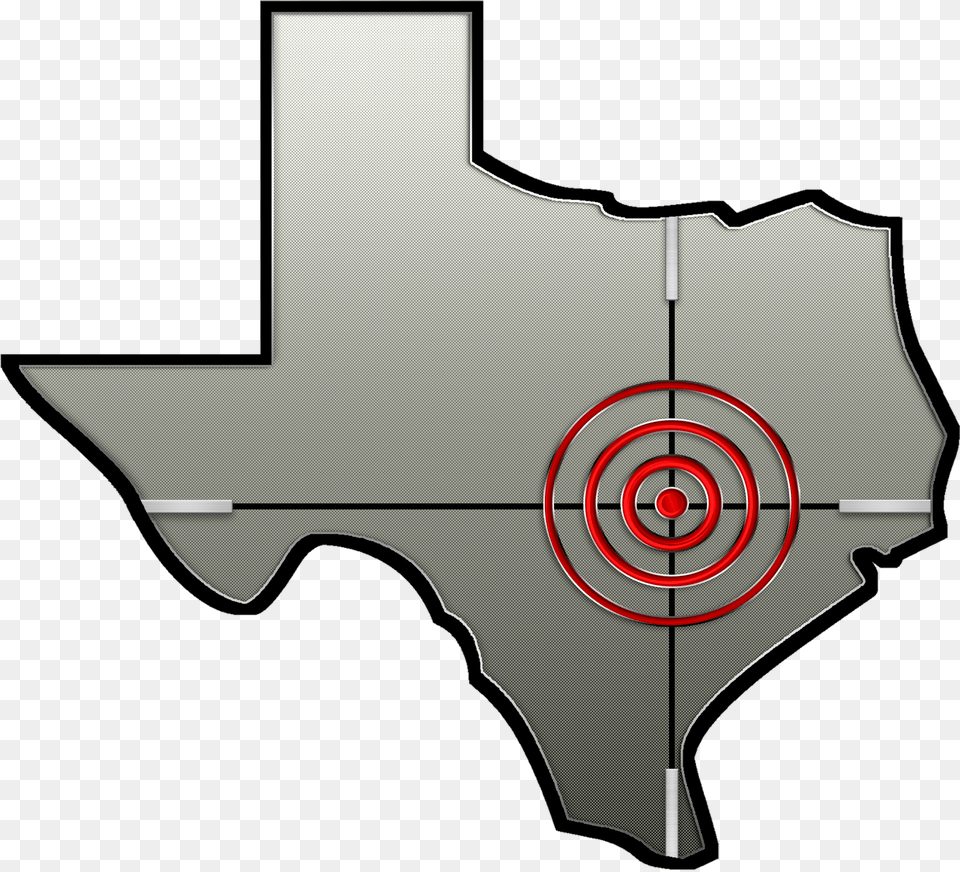 Crosshairs Texas Clipart Download Png