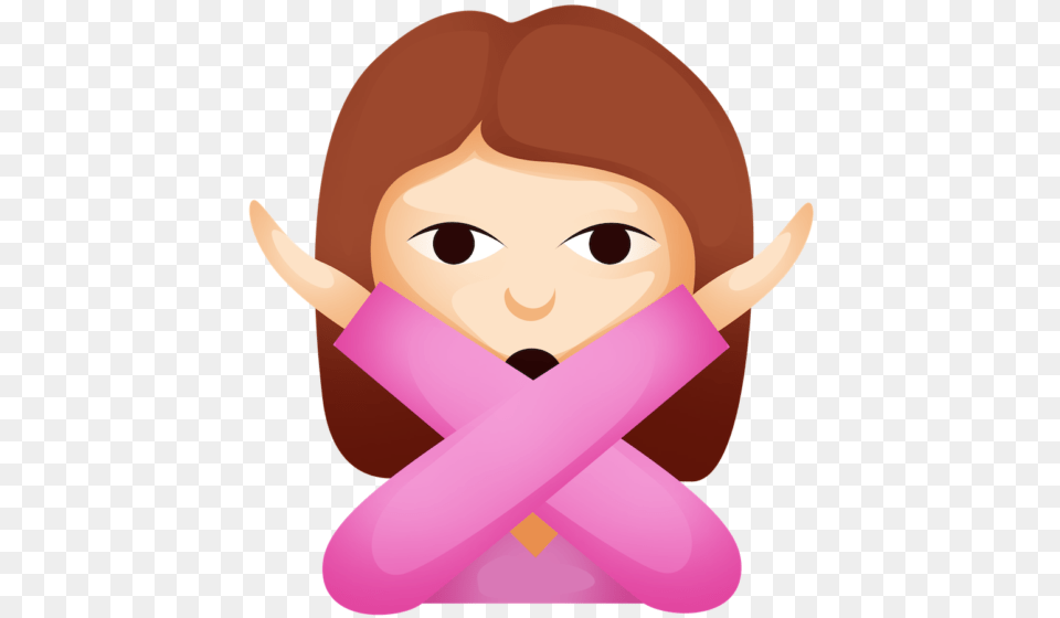 Crossing Arms Emoji Transparent No Emoji, Baby, Person, Face, Head Png Image