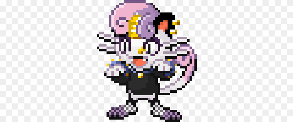 Crossover Meanie Belle Meowth Pokmon Safe Species Cartoon, Qr Code, Art Png Image