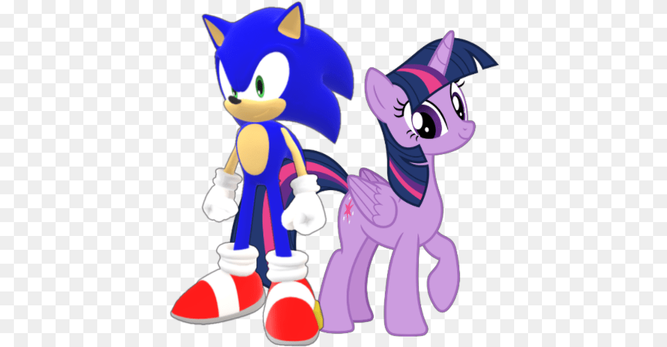 Crossover Sonic With Thumbs Up, Purple Free Png Download