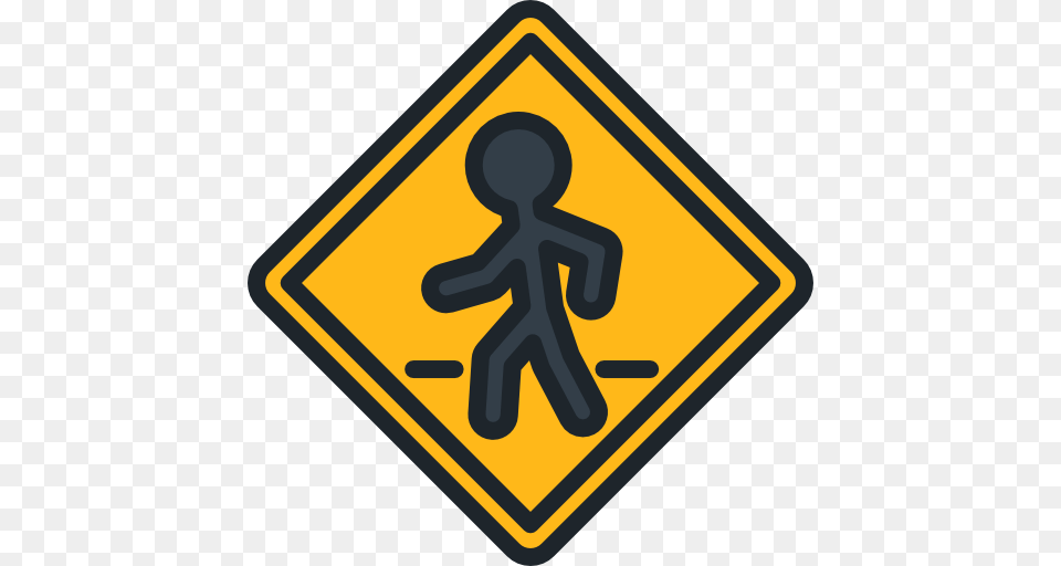 Crosswalk, Sign, Symbol, Road Sign, Person Free Png