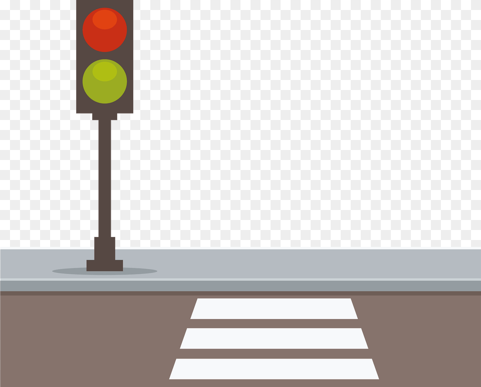 Crosswalk Clipart, Light, Road, Tarmac, Traffic Light Free Png