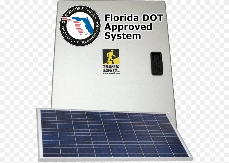 Crosswalk System Controller Solar Powered Model Florida Department Of Transportation, Electrical Device, Solar Panels, Person Free Png