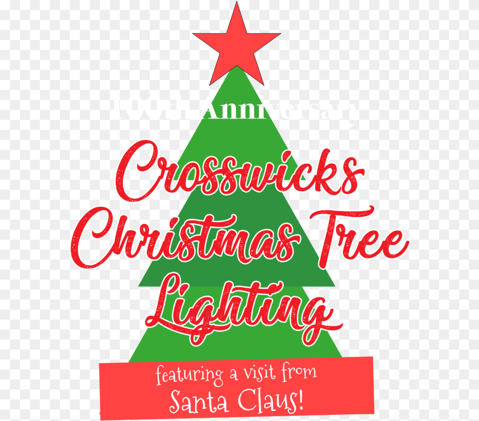 Crosswicks Christmas Tree Lighting For Holiday Png
