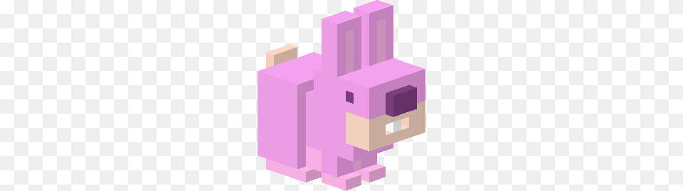 Crossy Road Bunny, Purple Free Transparent Png