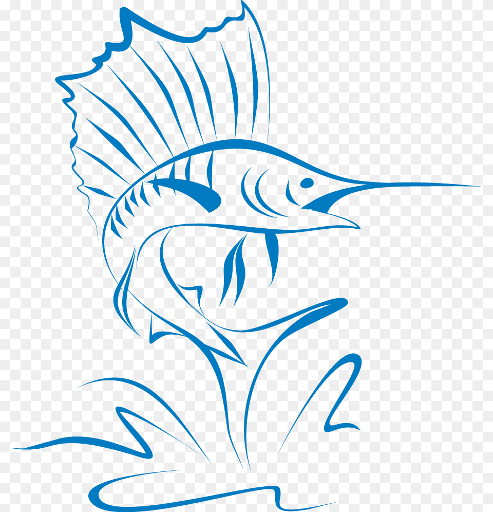Crosthwait Memorial Fishing Tournament Logo Illustration, Animal, Sea Life, Fish, Shark Free Png Download