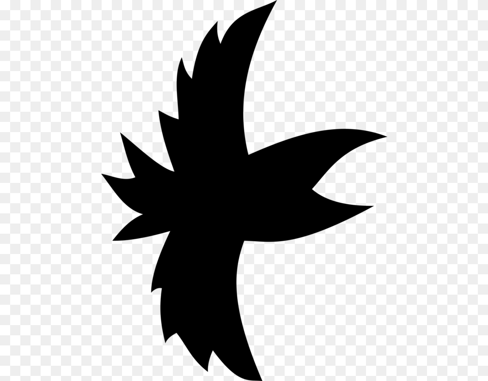 Crow Bird Common Raven Drawing Silhouette, Gray Free Png
