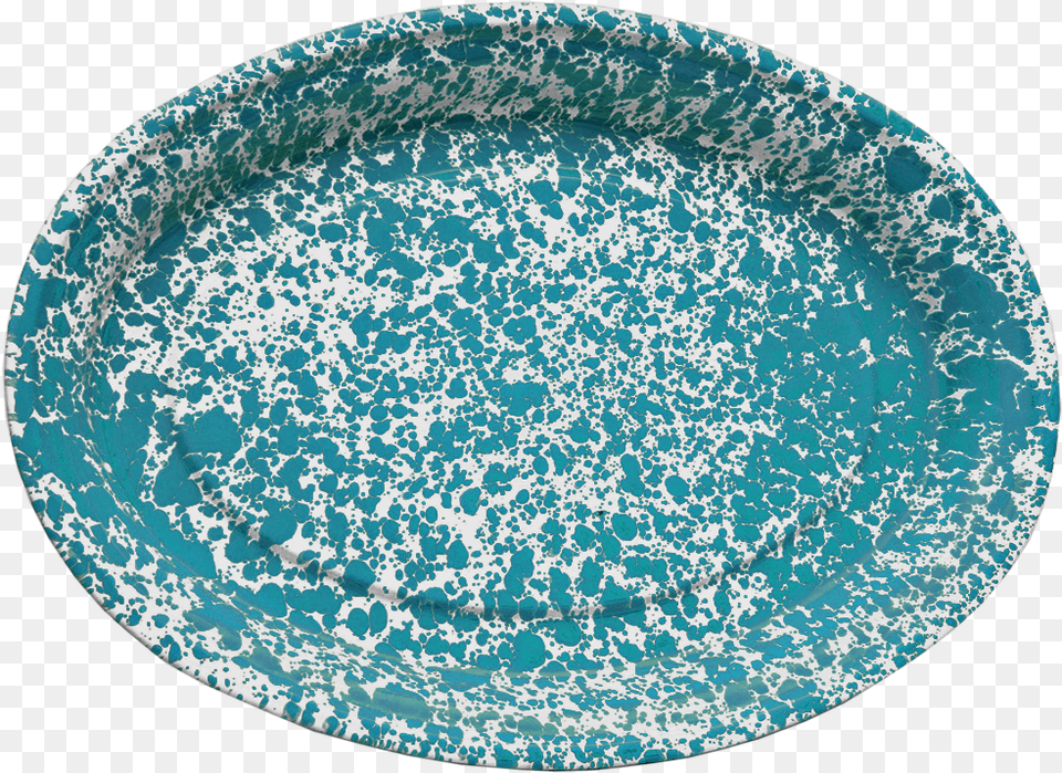 Crow Canyon Oval Platter Blue Marble, Art, Dish, Food, Meal Free Transparent Png