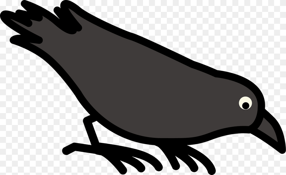 Crow Clipart, Animal, Beak, Bird, Blackbird Free Png