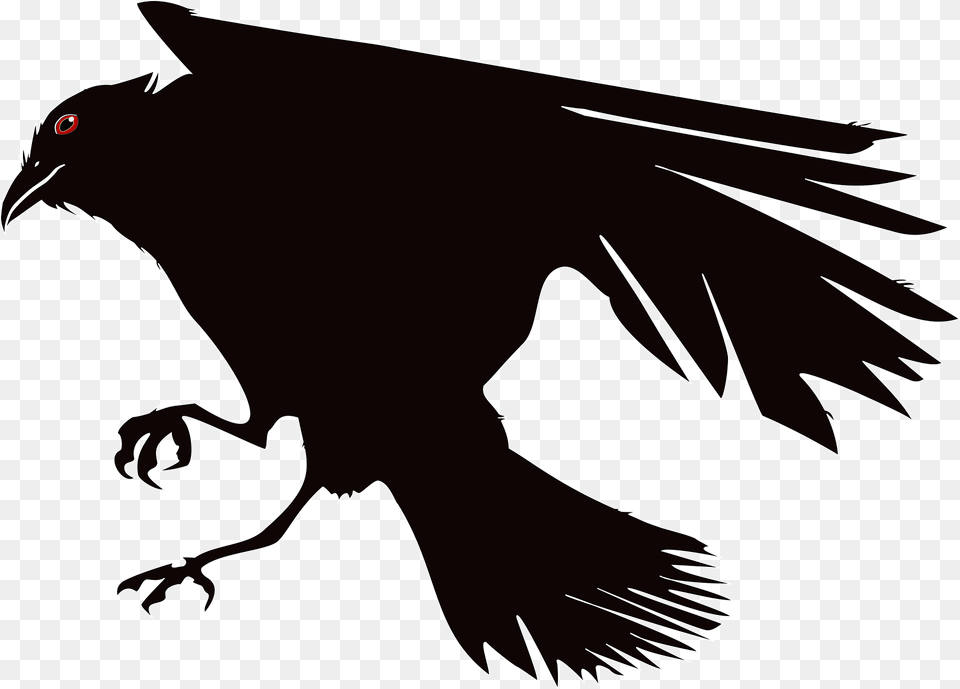 Crow Clipart, Animal, Bird, Blackbird, Fish Png
