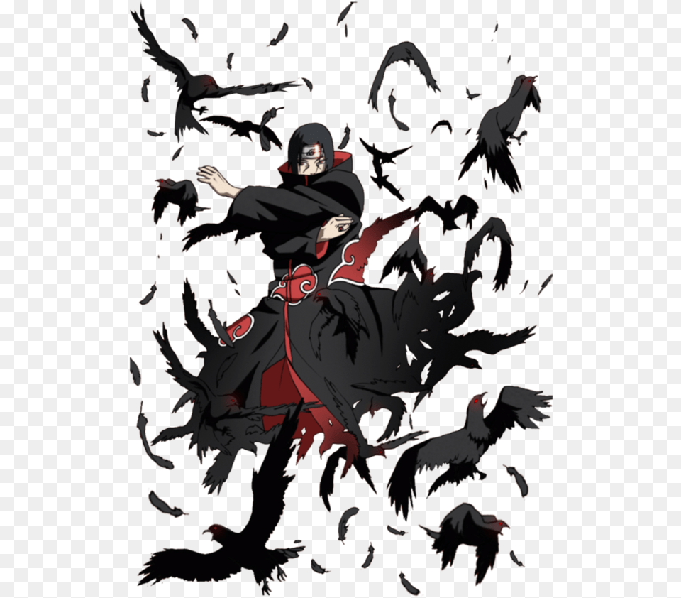 Crow Clipart Itachi, Person, Face, Head, Animal Free Png Download
