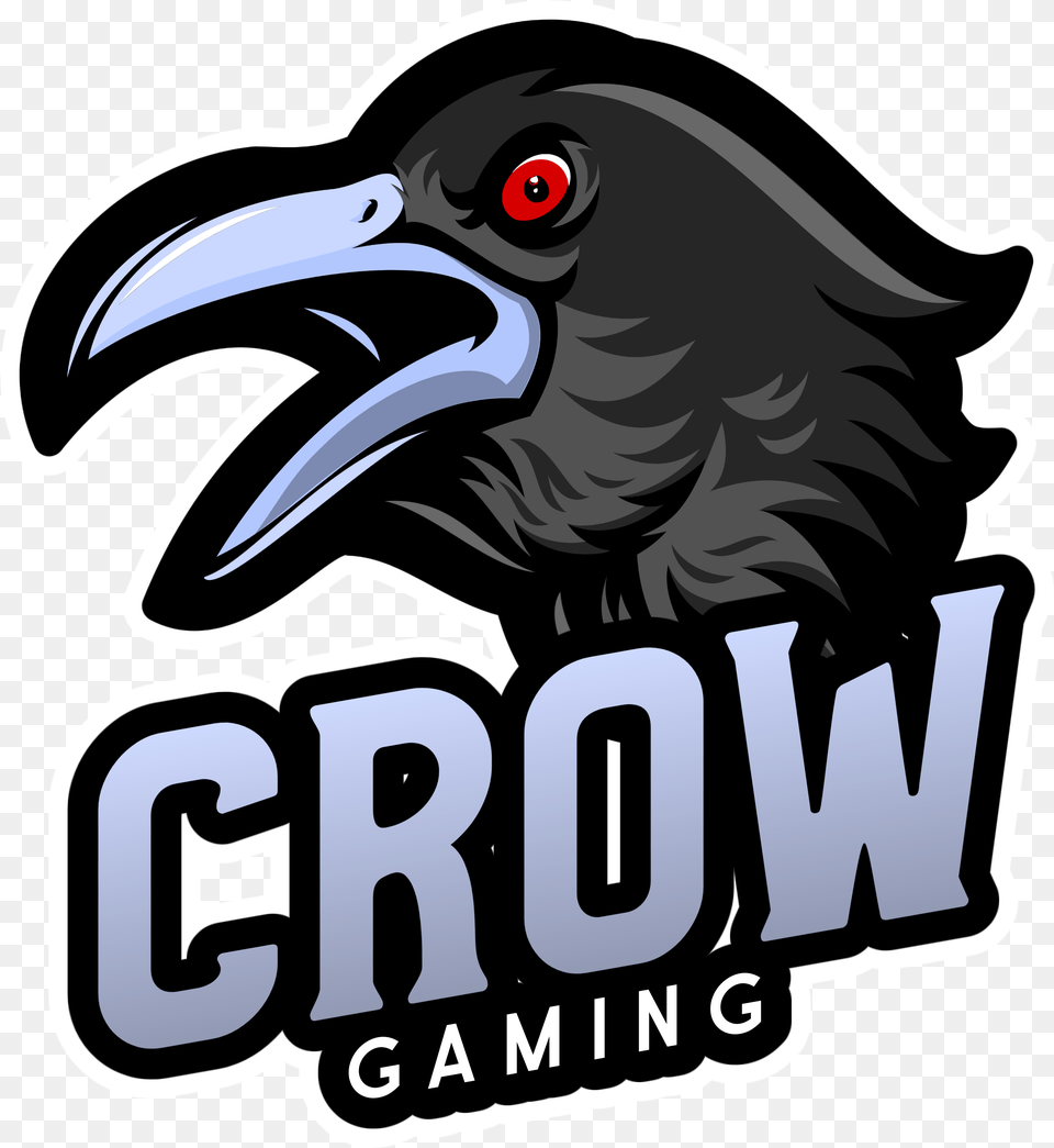 Crow Gaming Bonus Design Automotive Decal, Animal, Beak, Bird, Vulture Free Png Download