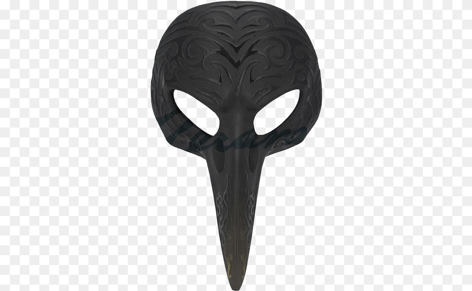 Crow Mask Wall Plaque Black Crow Mask, Person Free Png Download