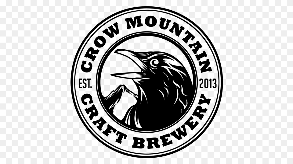 Crow Mountain Crow Mountain Logo, Emblem, Symbol, Person Free Transparent Png
