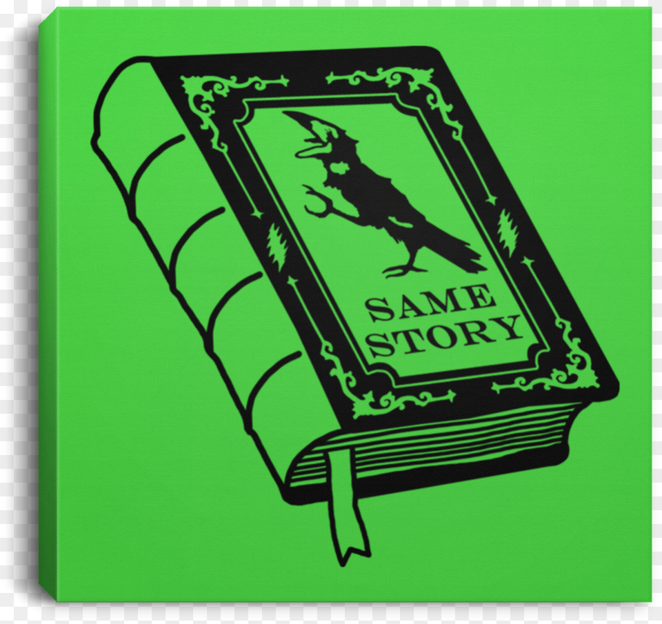 Crow Same Story Book Square Canvas Frog, Publication, Animal, Bird, Text Png