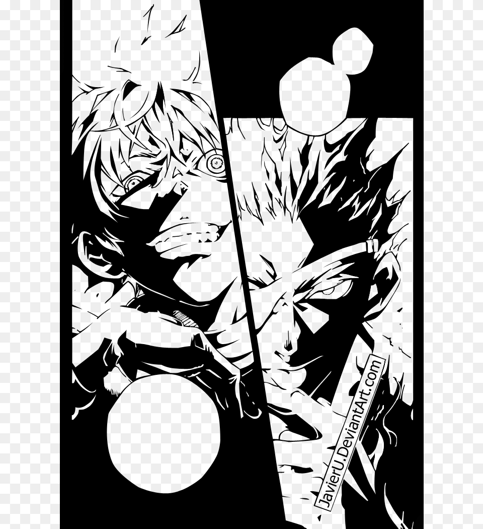 Crow Vs Mockingbird By Javieru Deadman Wonderland Crow Vs Mockingbird, Book, Comics, Publication, Stencil Free Png