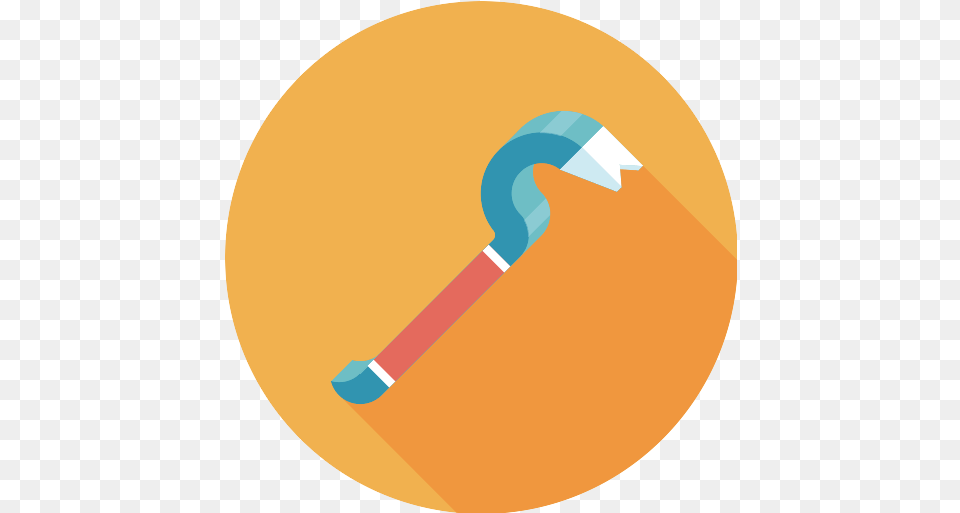 Crowbar Icon Circle, Brush, Device, Tool, Disk Free Transparent Png