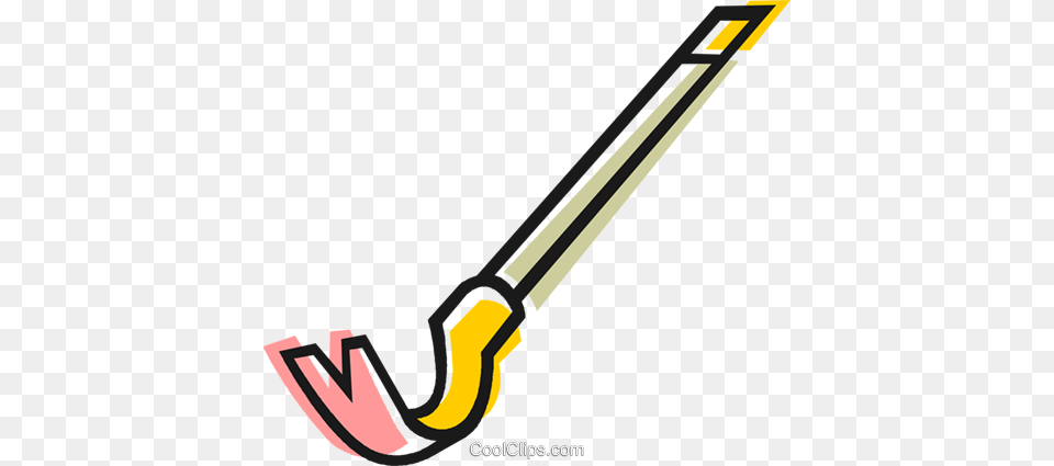 Crowbar Royalty Vector Clip Art Illustration, Bow, Electronics, Hardware, Weapon Png Image