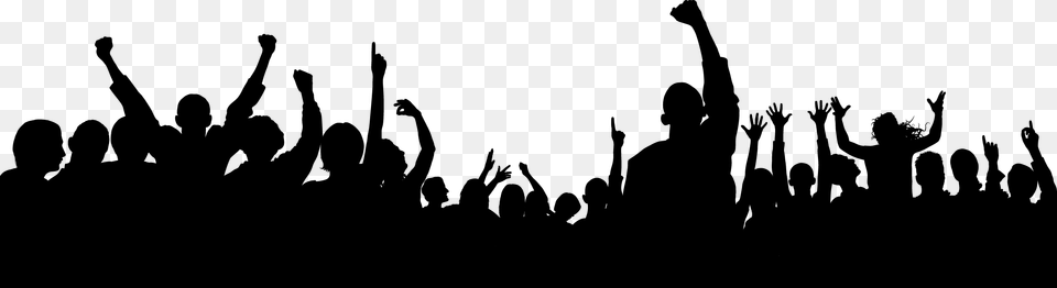 Crowd, Silhouette, Person, Concert, Man Png Image