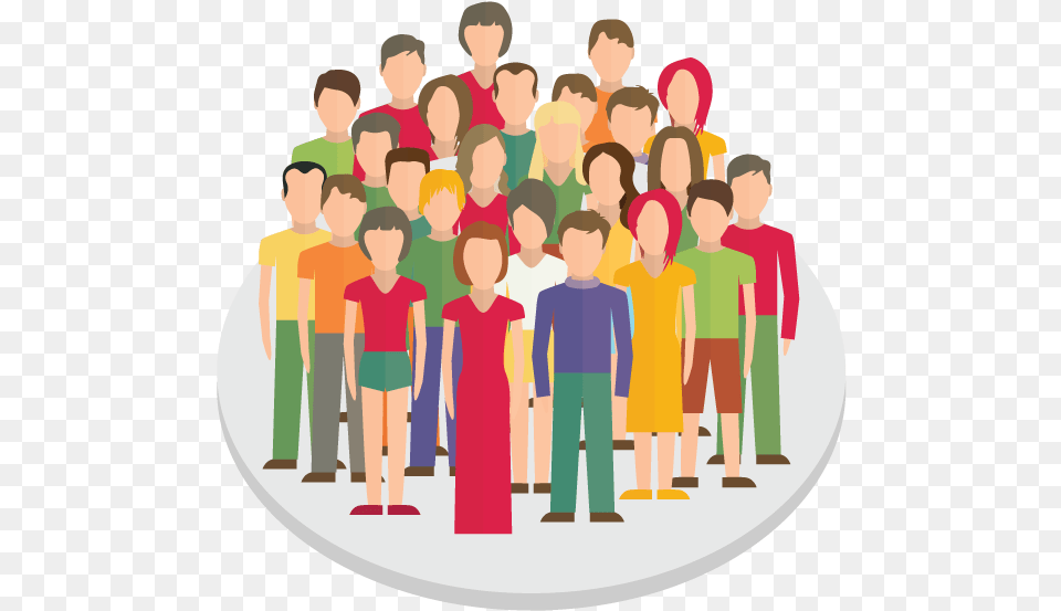 Crowd Clipart Person Icon Picture Group Of People Icon, Boy, Child, Male, Architecture Png Image