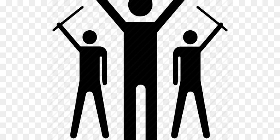 Crowd Clipart Violent, People, Person, Silhouette, Architecture Free Png Download