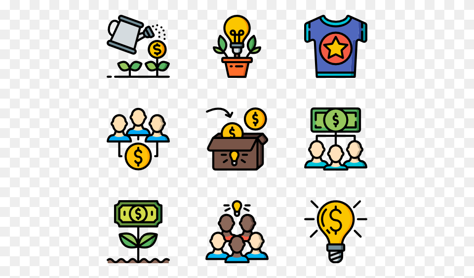 Crowd Funding Icons, Person, Light Free Transparent Png