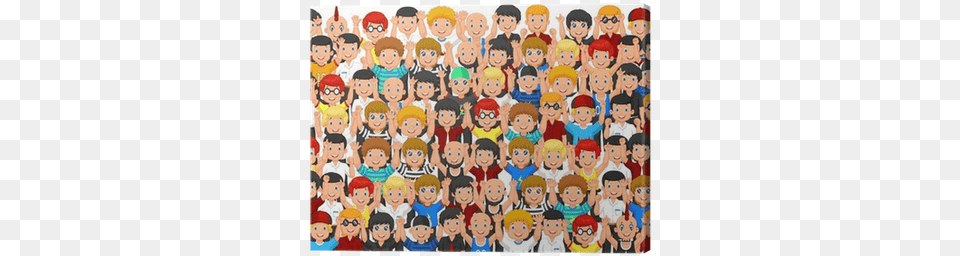 Crowd Of People Cheering Clipart, Home Decor, Baby, Person, Art Free Transparent Png