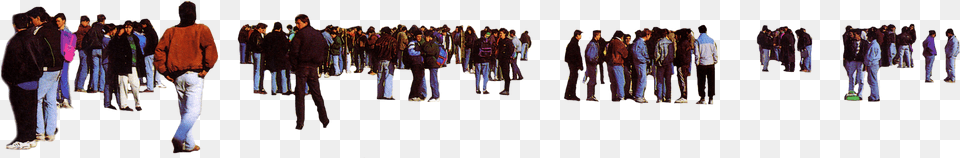 Crowd Of People Walking, Fashion, Person, Clothing, Coat Png