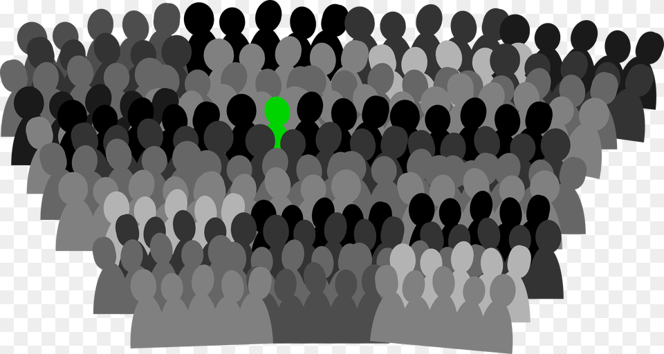 Crowd People Gray Picture Crowd Of People Clip Art, Chess, Game, Person, Audience Free Transparent Png