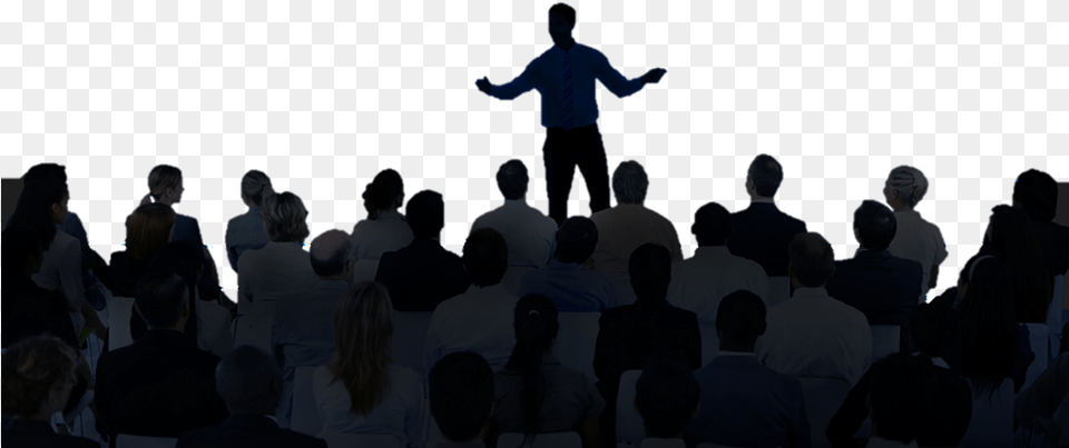 Crowd Person Being A Leader, People, Woman, Adult, Female Free Png Download