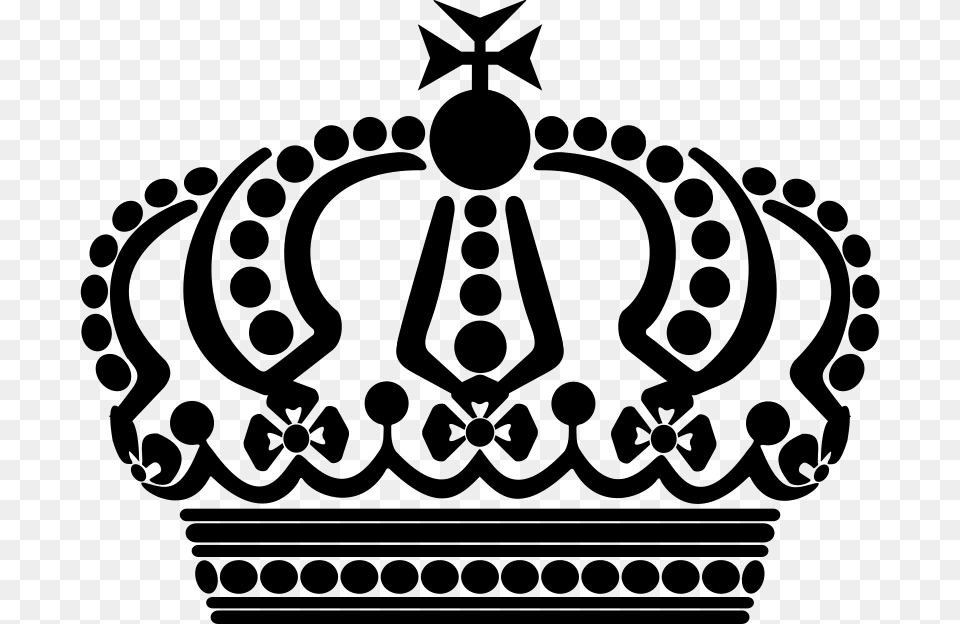 Crown, Gray Free Png