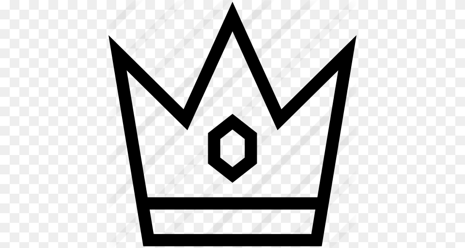 Crown, Gray Free Png