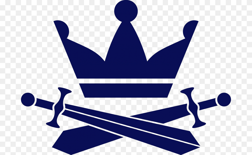 Crown And Sword Emblem, Accessories, Jewelry Png Image