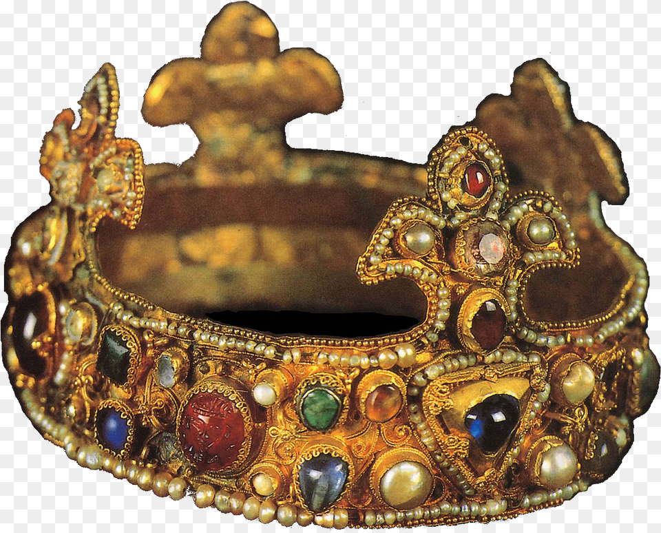 Crown Anglo Saxon King Crown Image With No Byzantine Jewelry, Accessories, Ornament, Wedding, Person Free Png