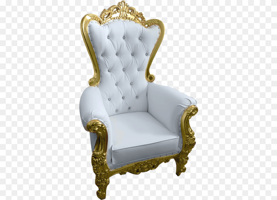 Crown Armchair Vip Chair, Furniture Free Transparent Png