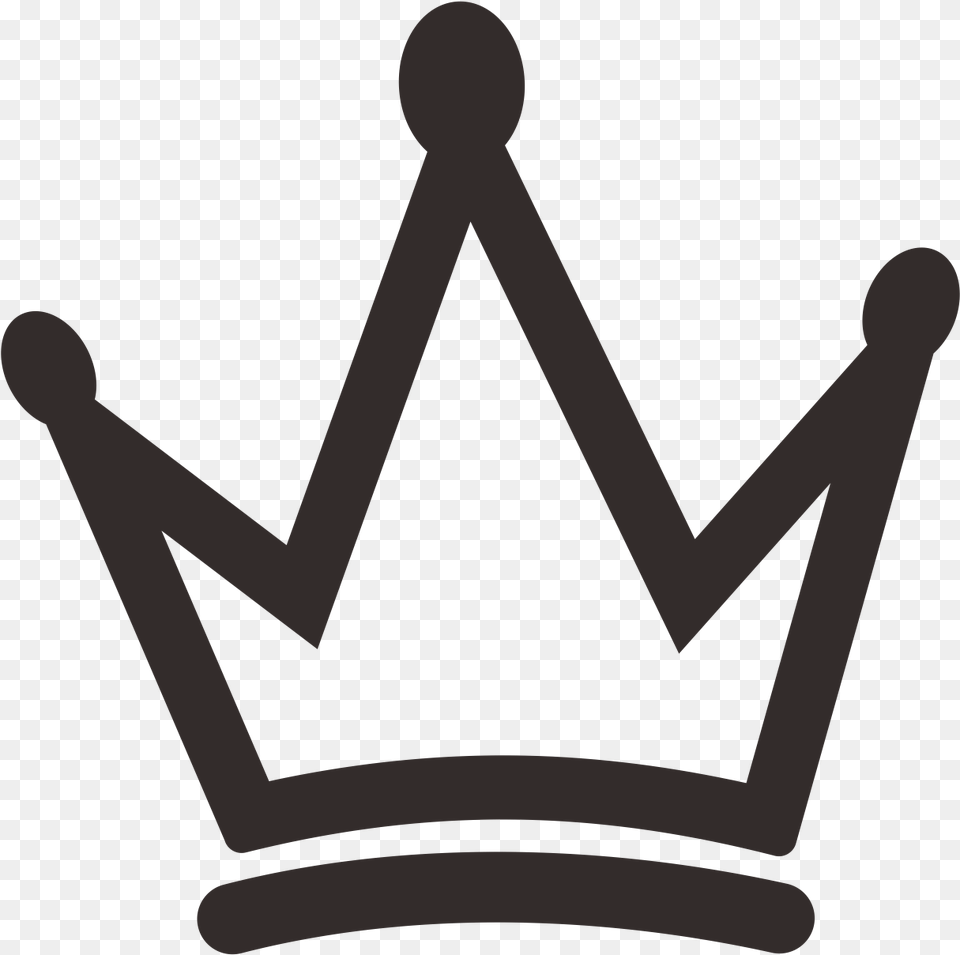 Crown Black And White, Accessories, Jewelry Png Image